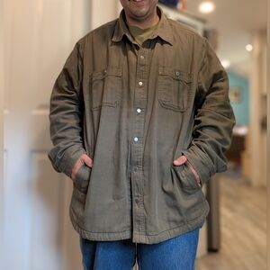 Duluth Trading Co Olive Field Jacket